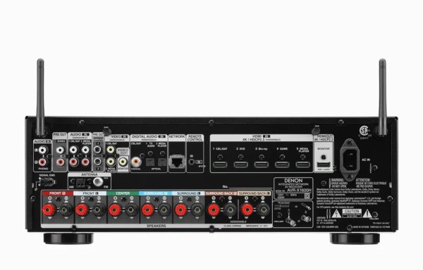 AVR-X1600H (2019) 7.2ch 4K Ultra HD AV Receiver with 3D Audio and HEOS Built-in® - Image 2