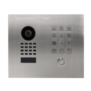 DoorBird IP Video Door Station D1101KH Classic, flush-mount, stainless steel V2A, brushed, flush-mounting