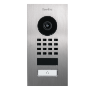 DoorBird IP Video Door Station D1101V Flush-mount, stainless steel V2A, brushed, flush-mounting