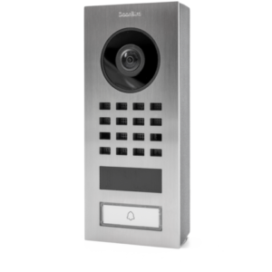 DoorBird IP Video Door Station D1101V Surface-mount, stainless steel V2A, brushed, surface-mounting