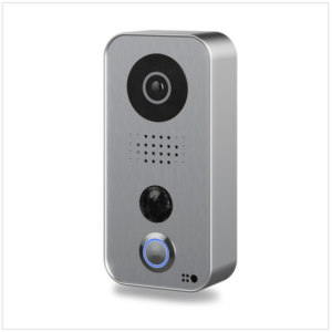 DoorBird IP Intercom Video Door Station D101S, Polycarbonate housing, Silver Edition
