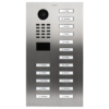 DoorBird IP Video Door Station D2104V, stainless steel V2A, brushed, incl. flush-mounting housing, 4 call buttons - Image 2